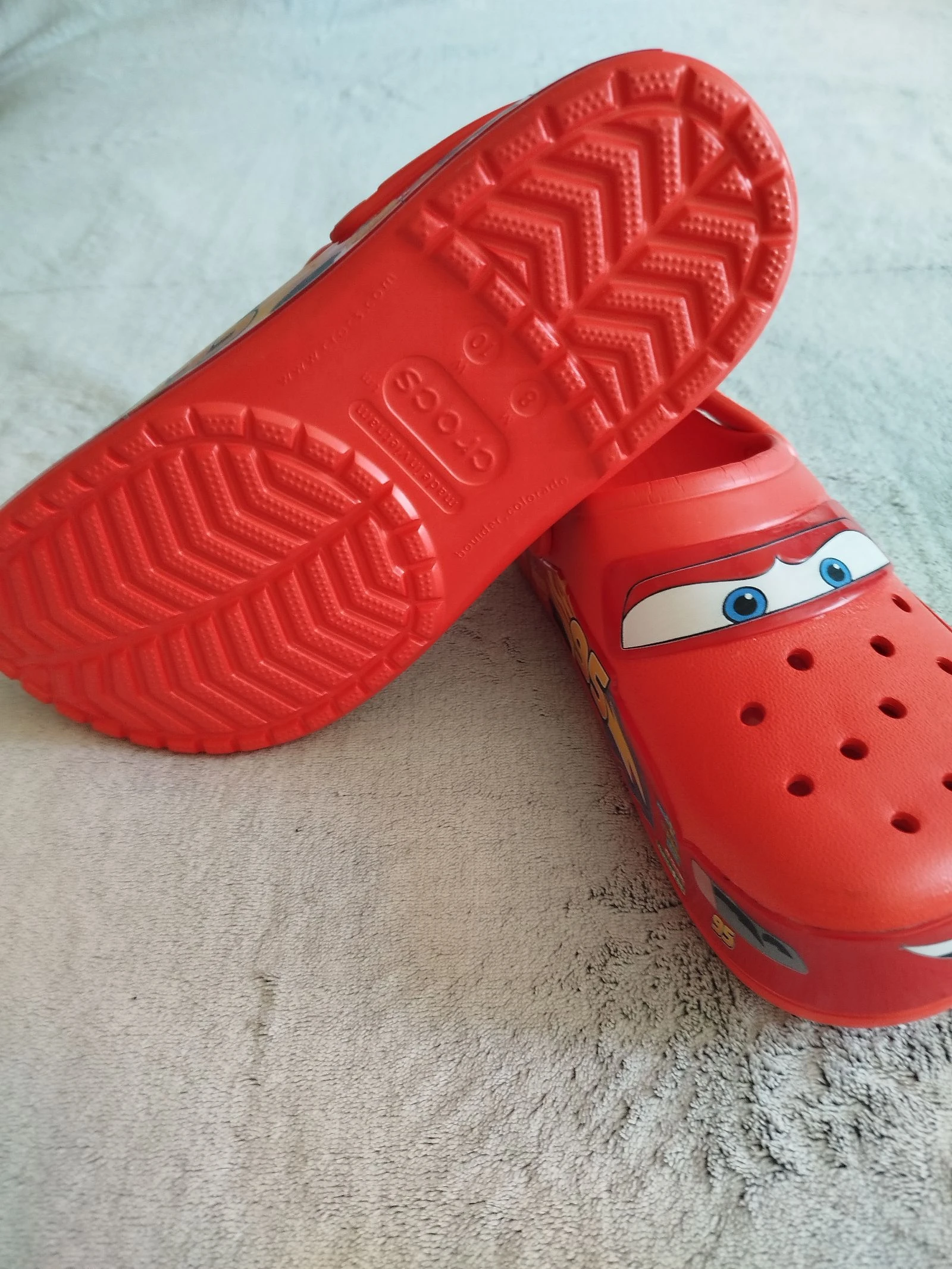 Zuecos rojos unisex – photo 4